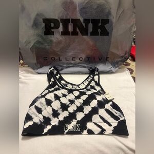 PINK Victoria's Secret Black and White Bra